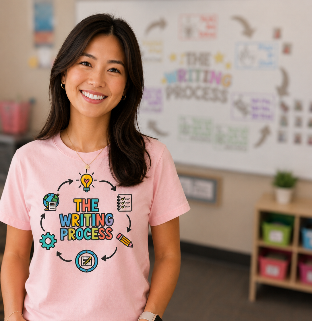 Writing Process Tee