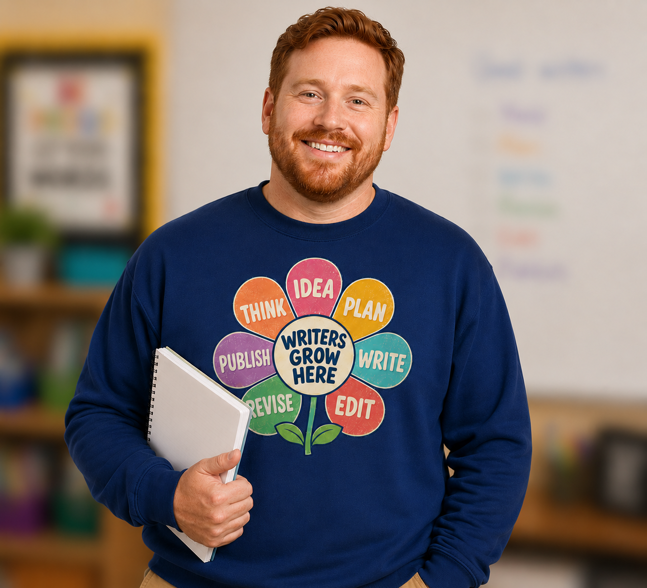 Writers Grow Here Sweatshirt