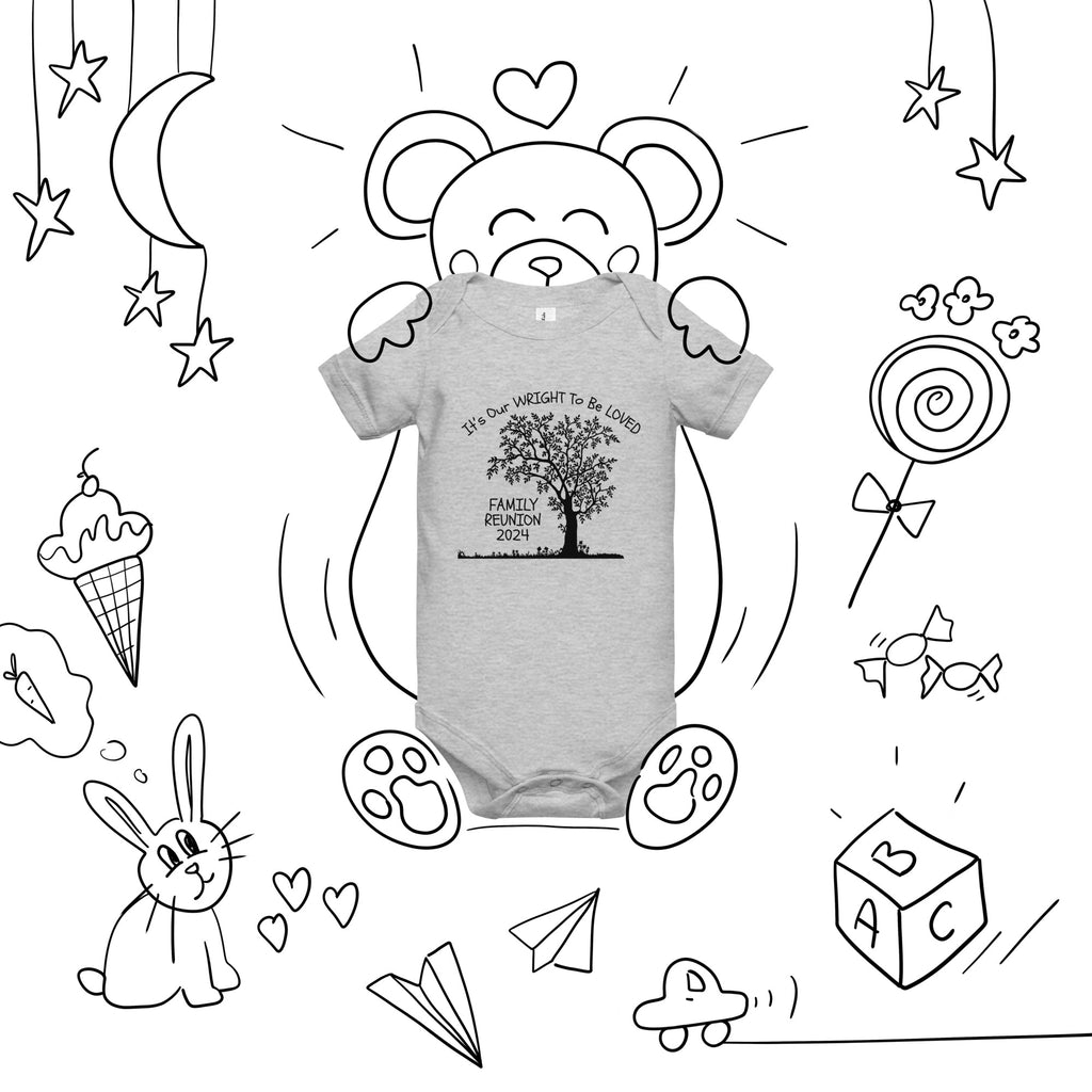 Baby Onsies Wright To Be Loved