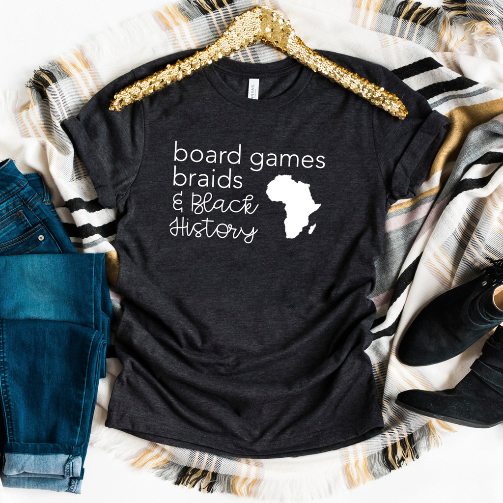 board games, braids + Black history