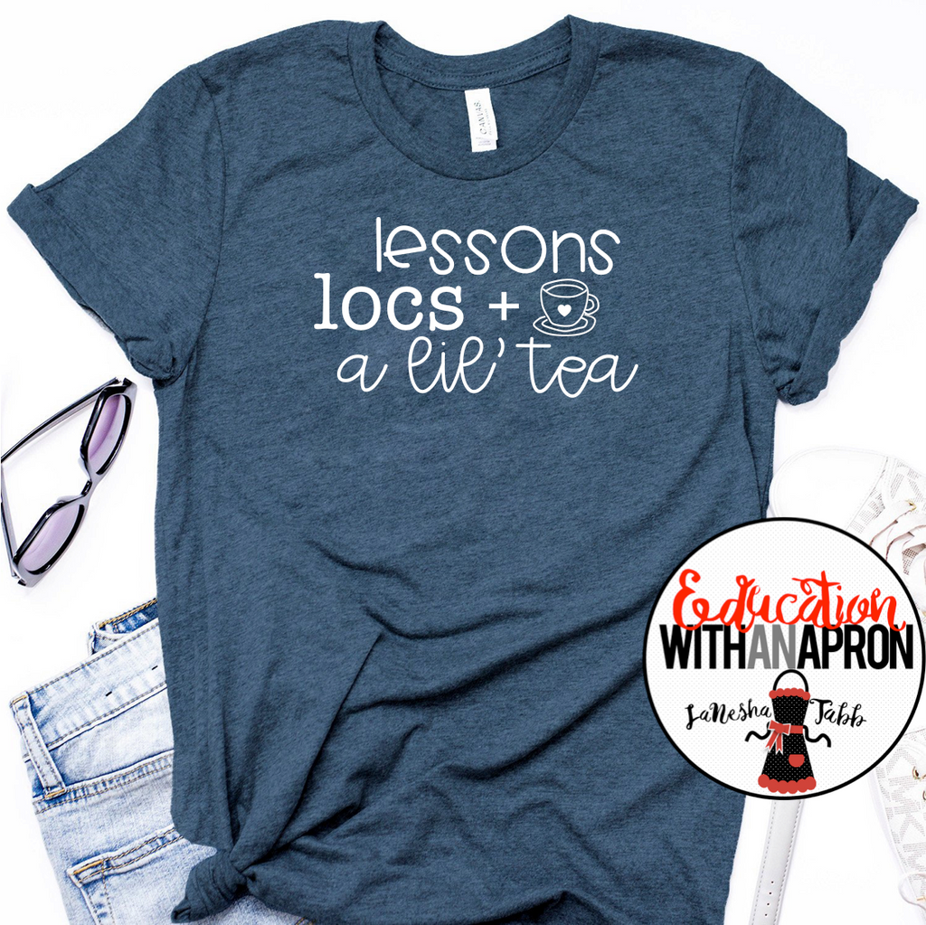 lessons, locs + tea