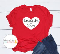 teach + love tee