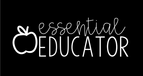 Apron - Essential Educator- logo only