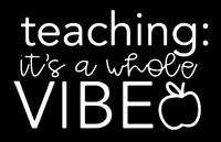Apron - Teaching: It's a whole vibe