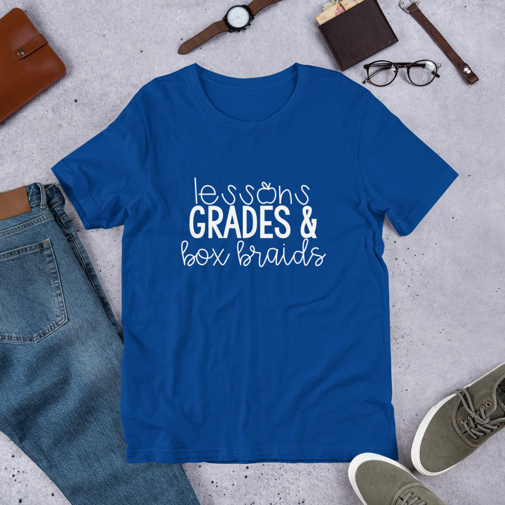 box braids & grades tee