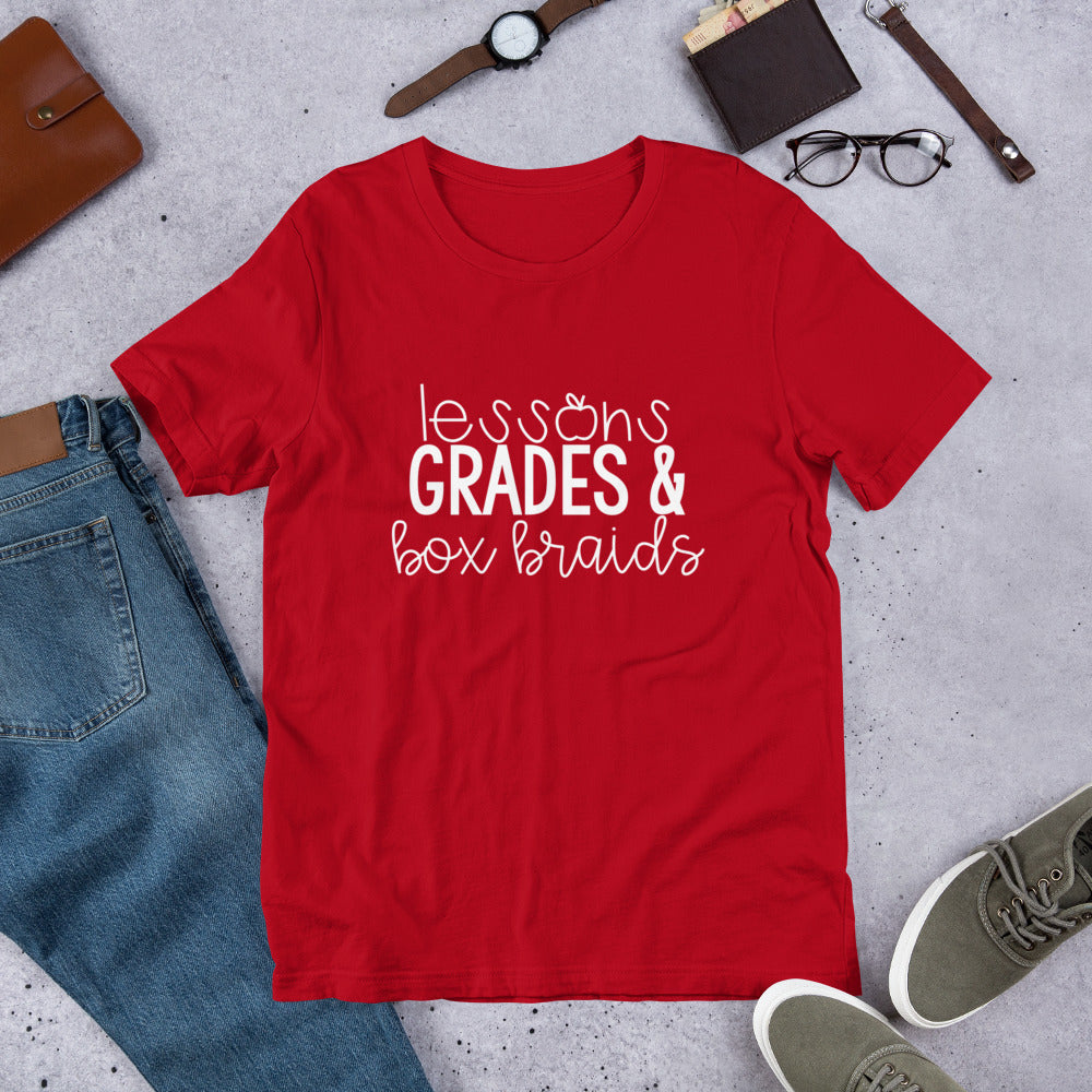 box braids & grades tee