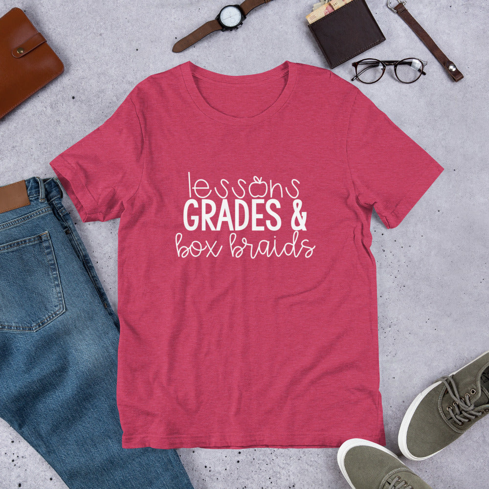 box braids & grades tee