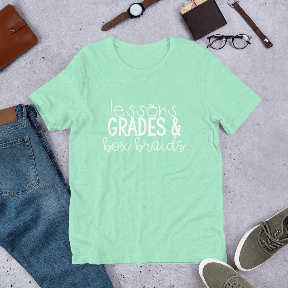box braids & grades tee