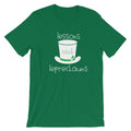 lessons + leprechauns tee