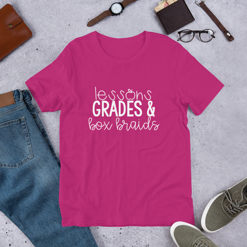 box braids & grades tee