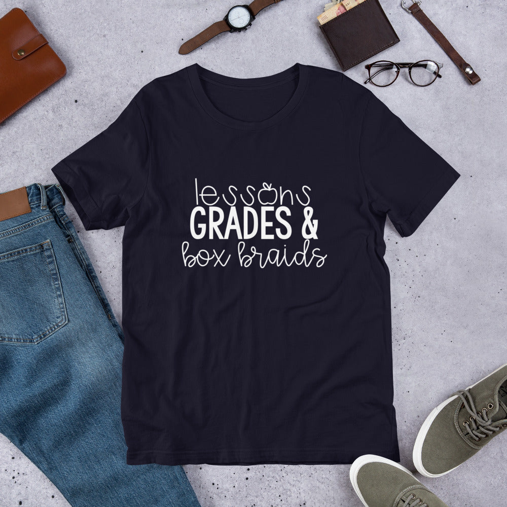 box braids & grades tee