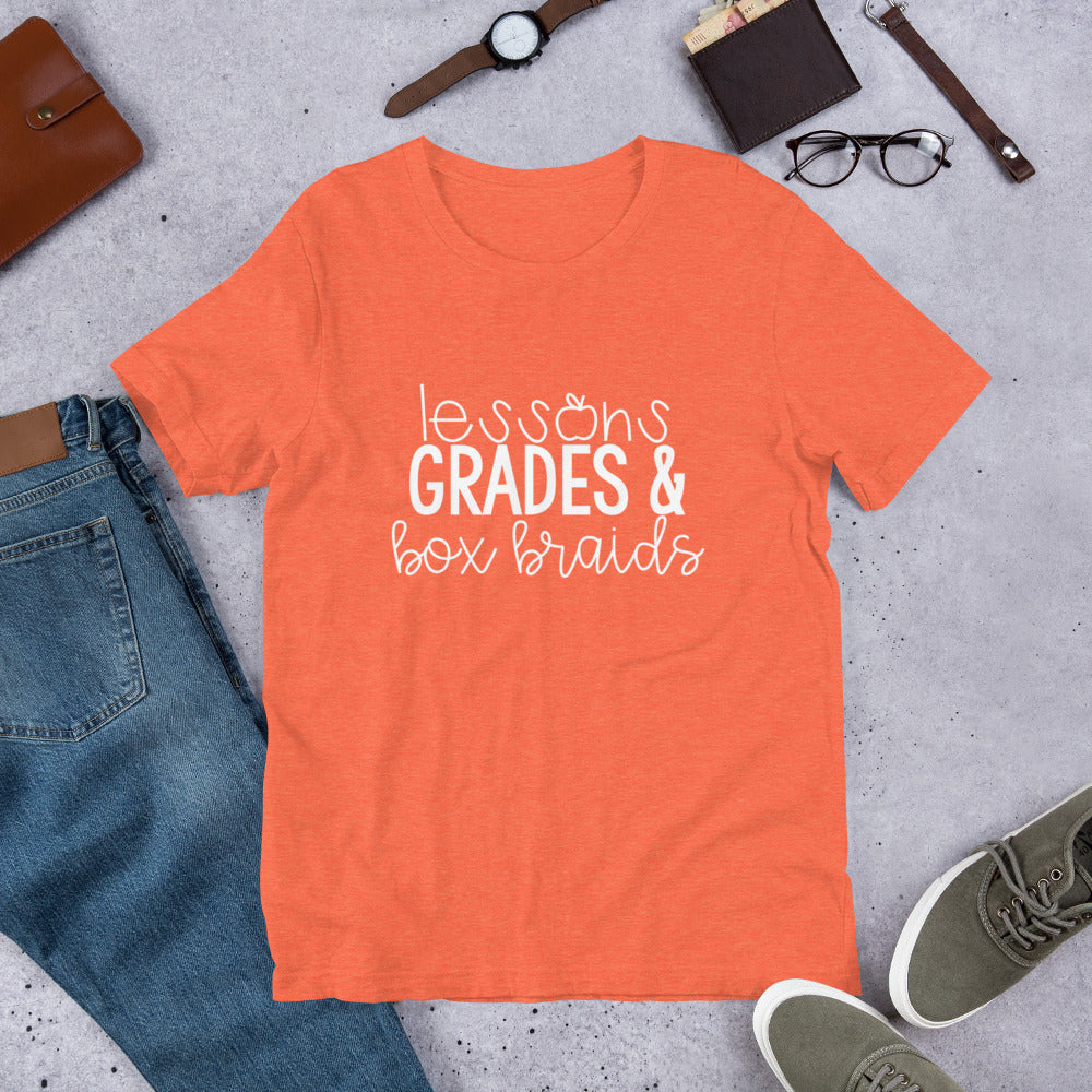 box braids & grades tee
