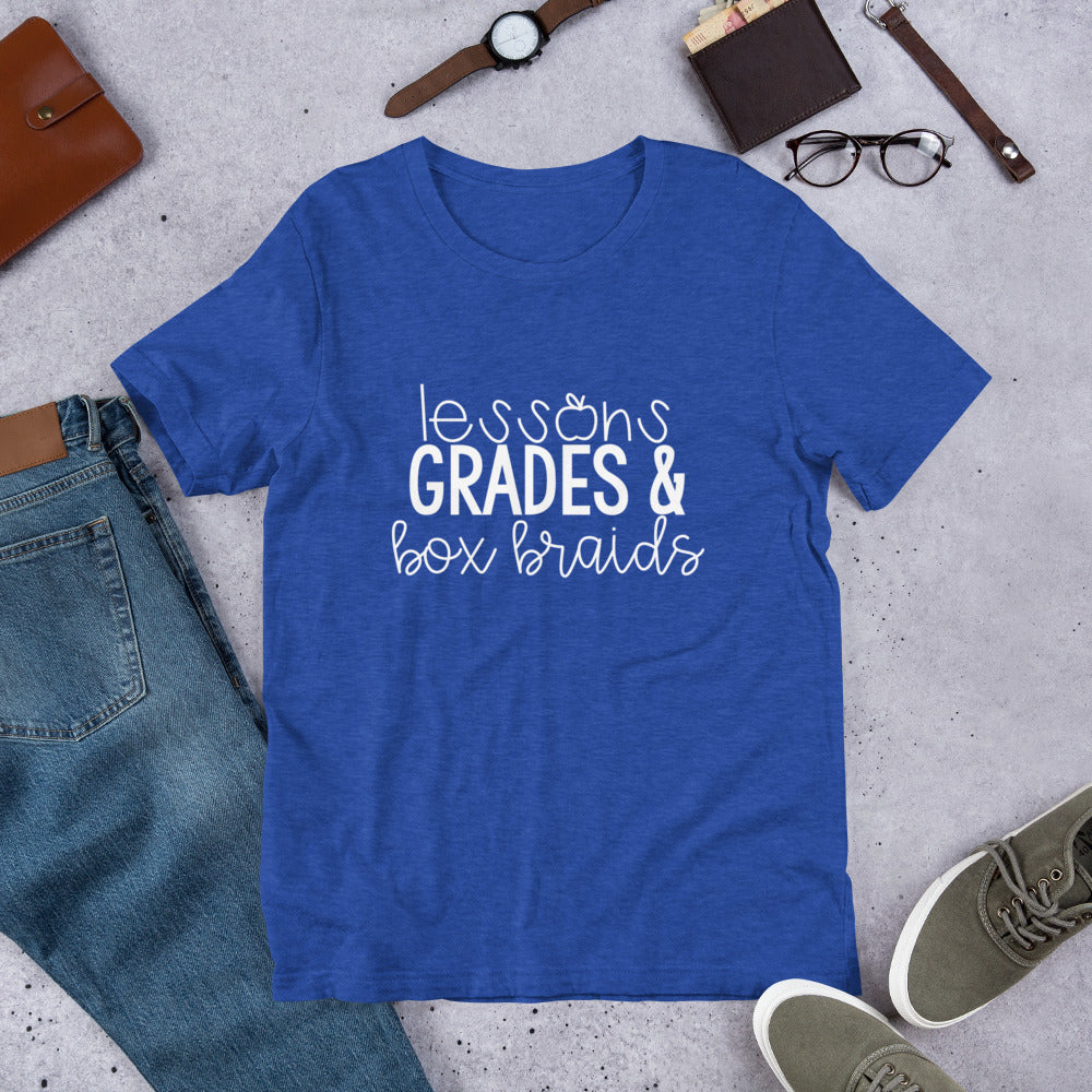 box braids & grades tee