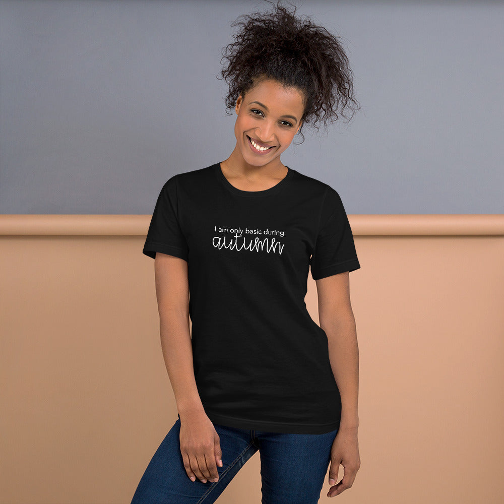 basic in autumn tee