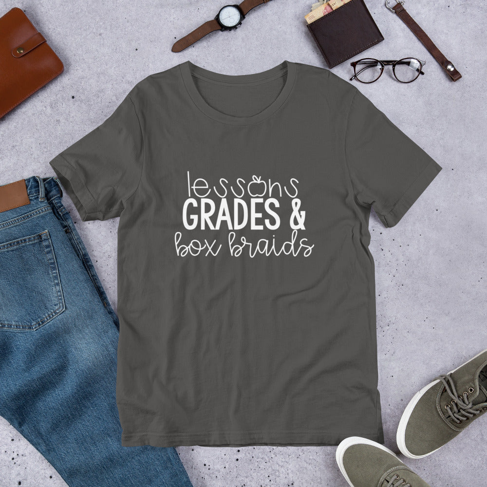 box braids & grades tee