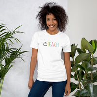 neon teach tee
