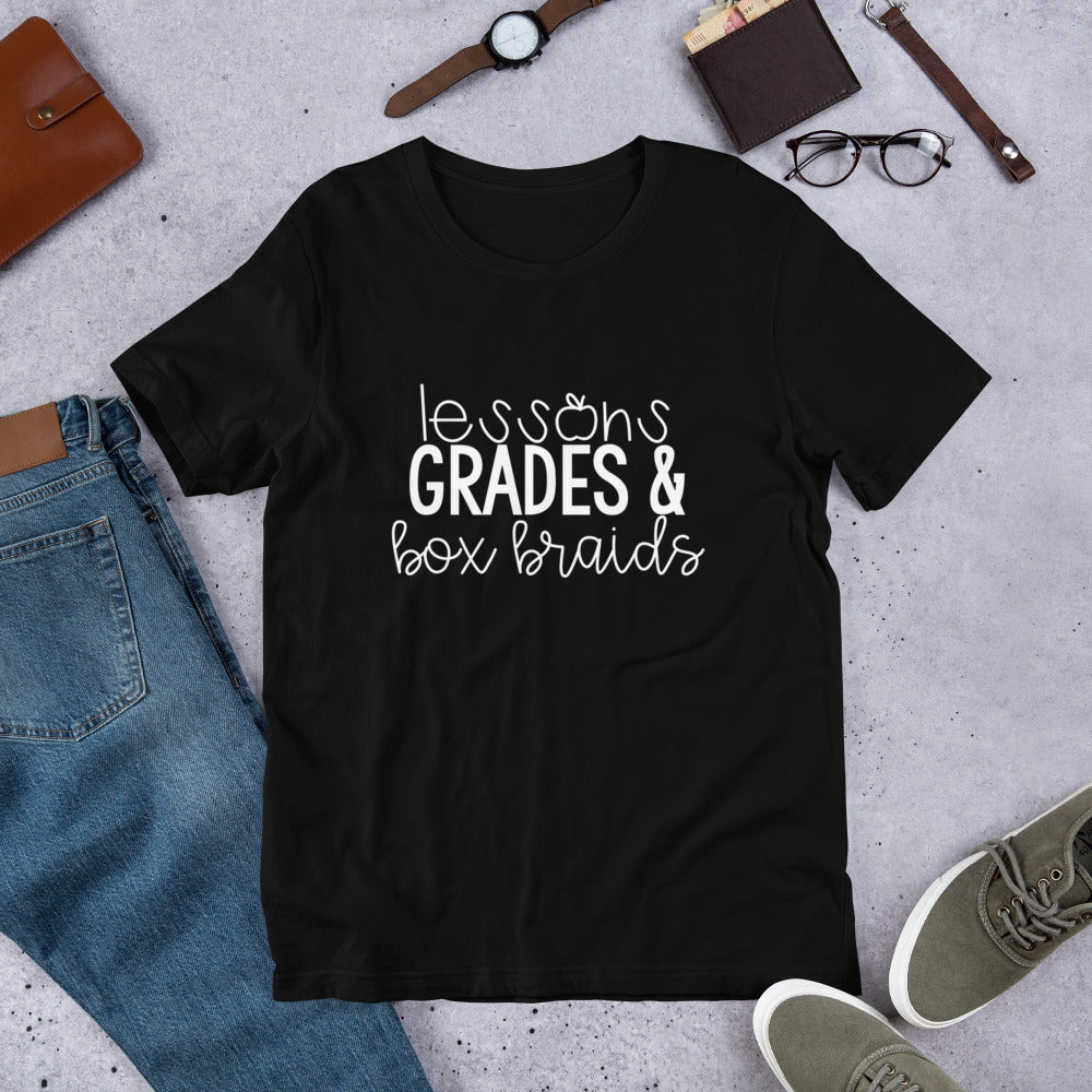 box braids & grades tee