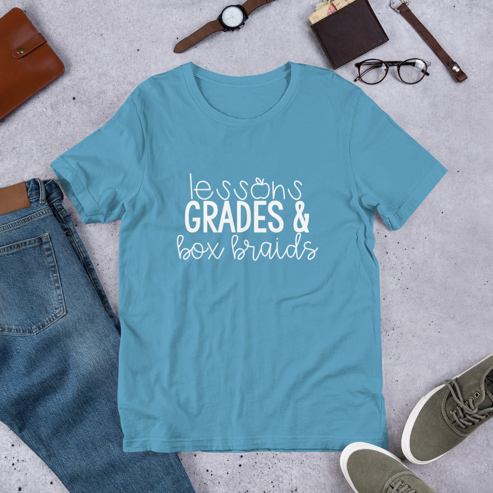 box braids & grades tee
