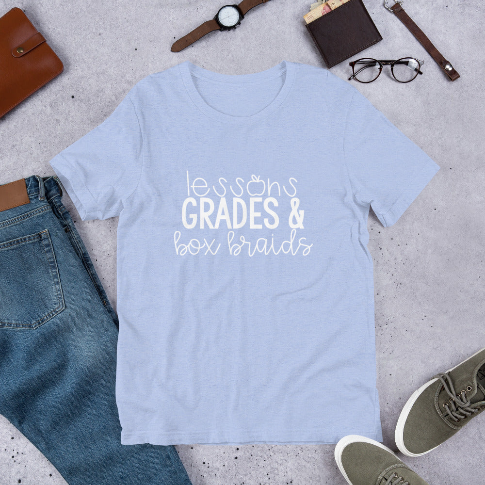 box braids & grades tee