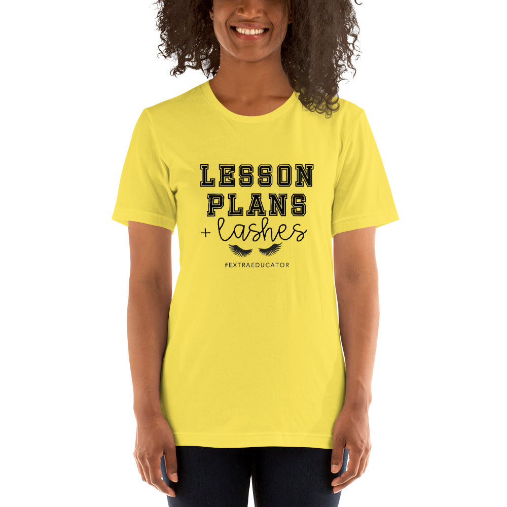 lessons + lashes