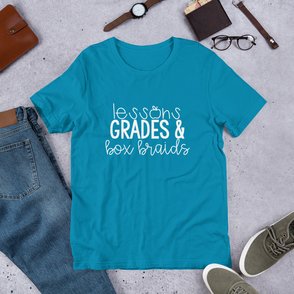 box braids & grades tee