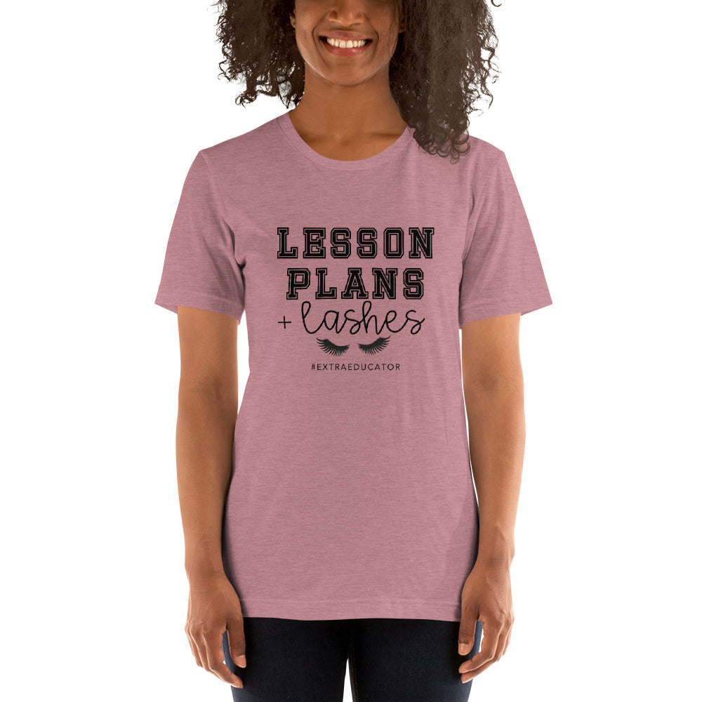 lessons + lashes
