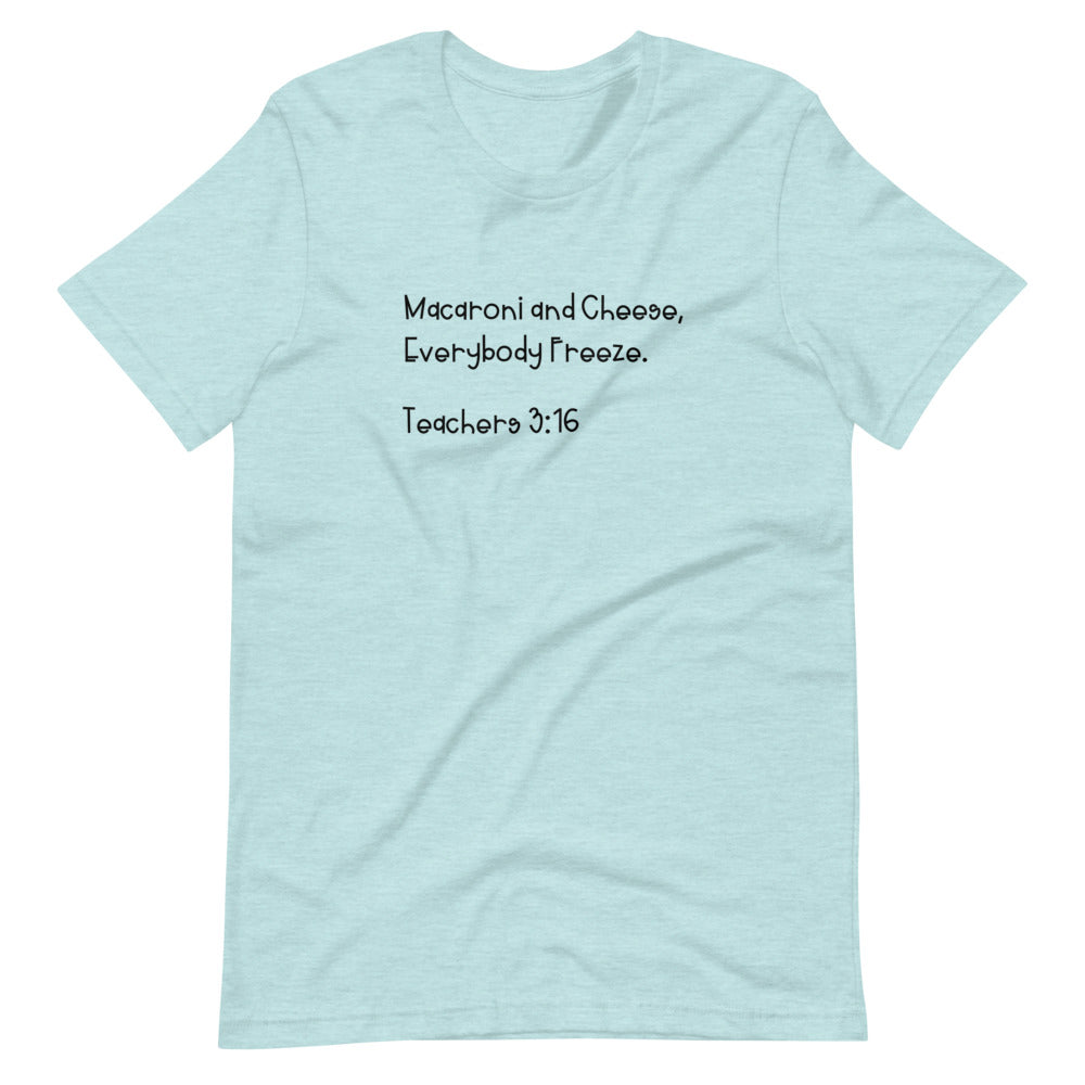 mac + cheese freeze tee